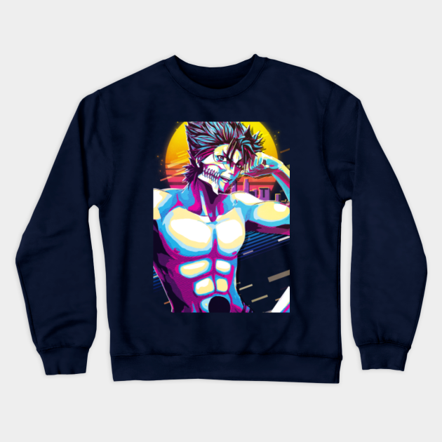 Grimmjow Jaegerjaquez Bleach Grimmjow Crewneck Sweatshirt TeePublic
